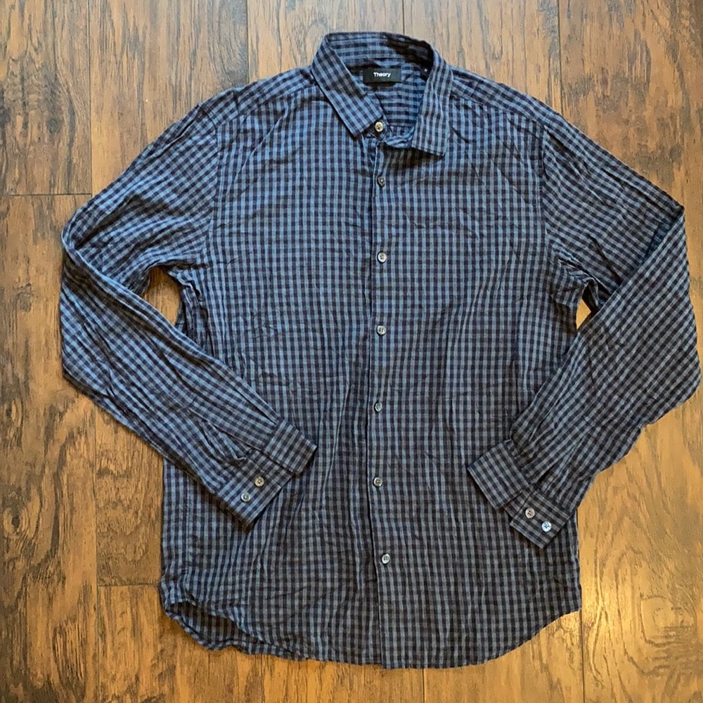 Theory Button Down Top - image 1